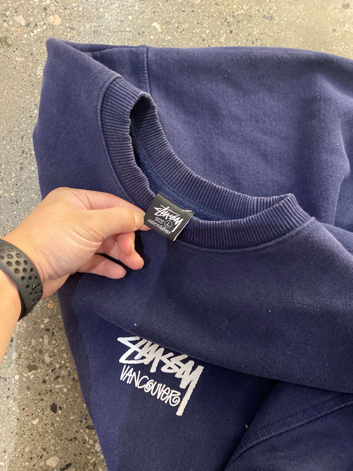 (L) Stussy Vancouver Navy