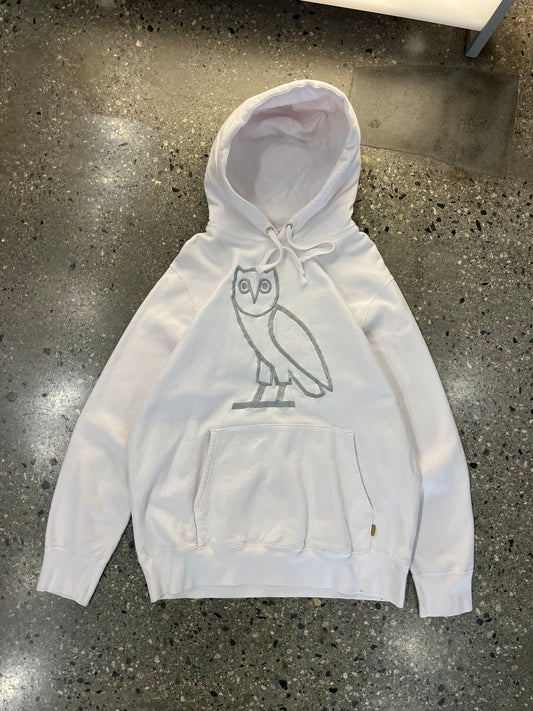 00's OVO Grey Owl Patch Hoodie