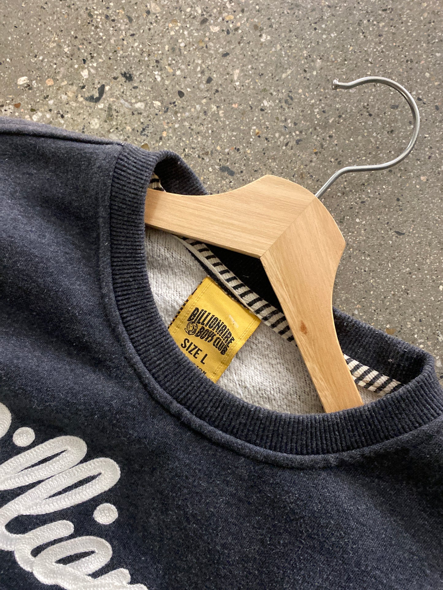 (M) BBC script Crewneck