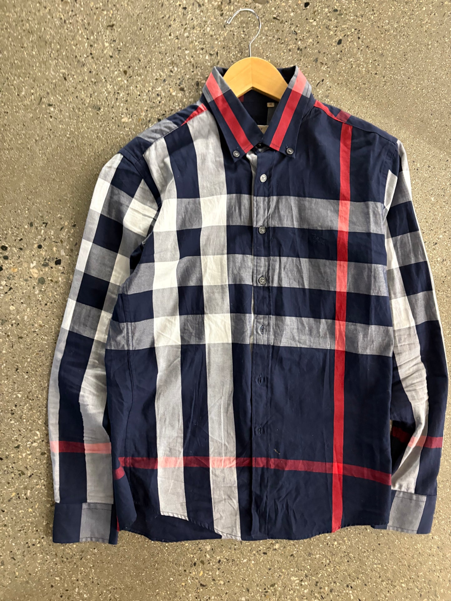 (M) Burberry Britt Button Up