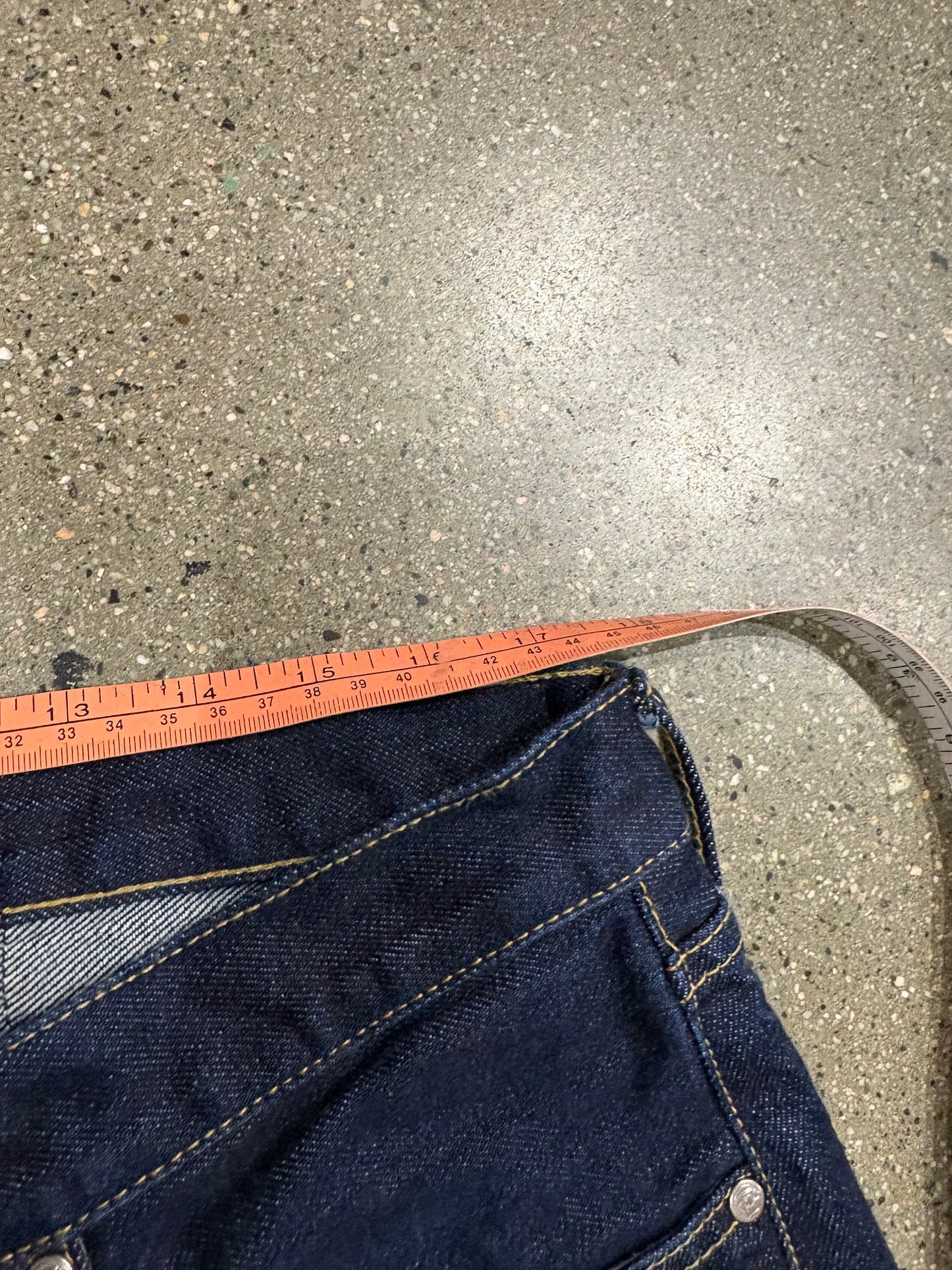 34” Icecream BBC Running Fox Raw Selvedge Jeans
