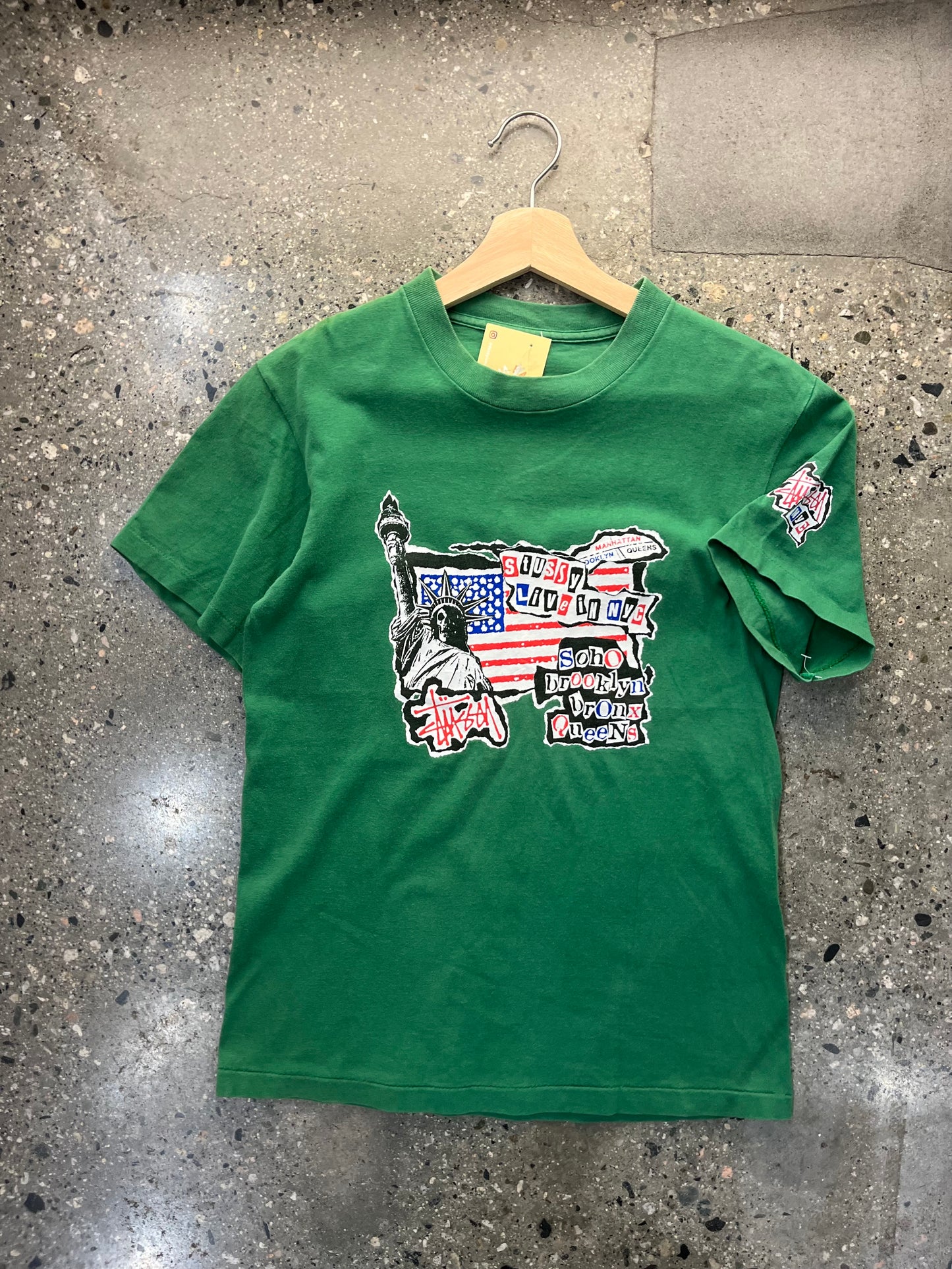 (S) 2002 Stussy Live in NYC Tee