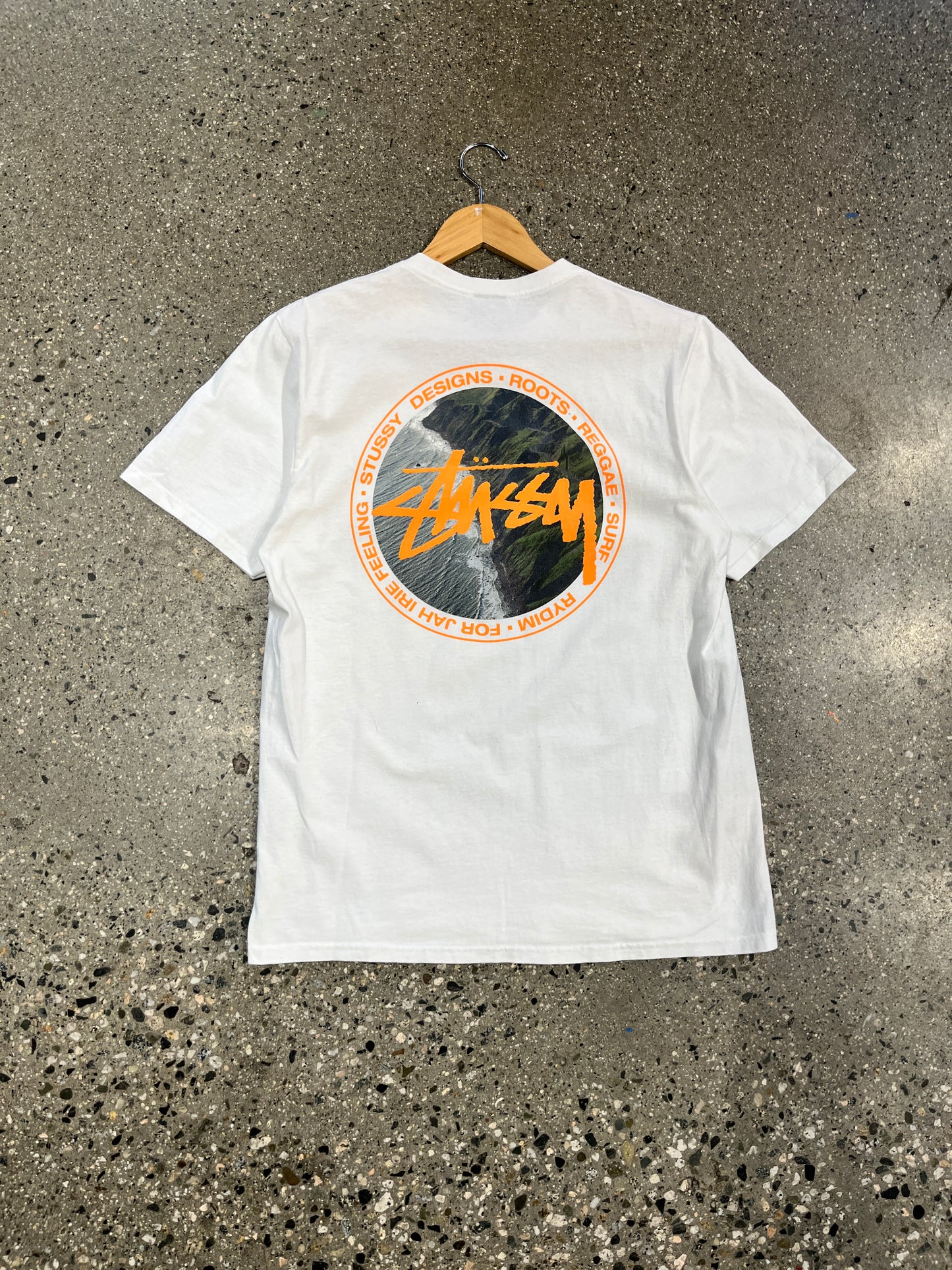 (M/L) Stussy Reggae Roots Tee
