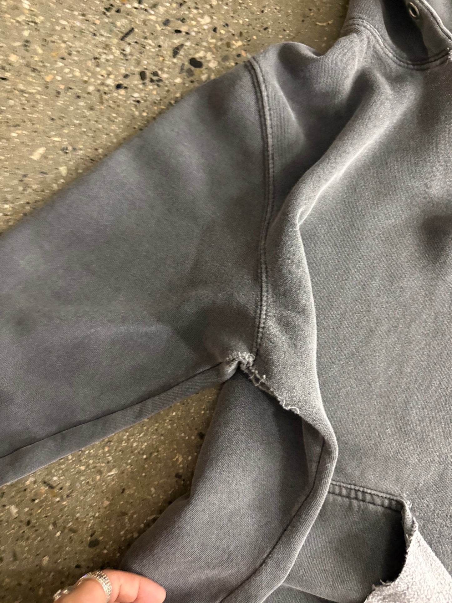 (S) Stussy Thrashed Hoodie