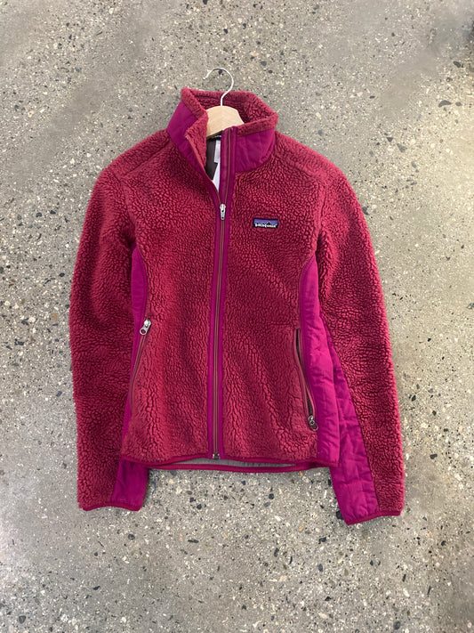 (Womens s)Patagonia Magenta Deep Pile Fleece