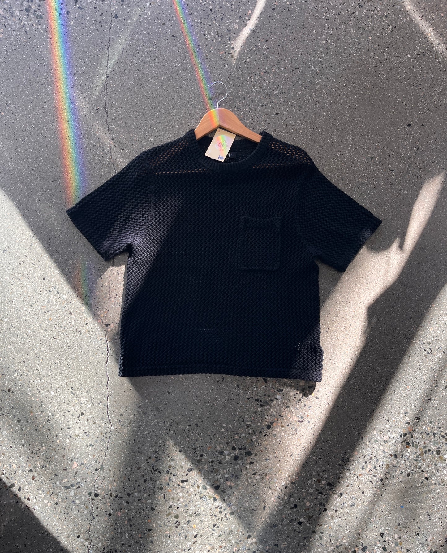 (S) Stussy O’Dyed Mesh Crew Tee