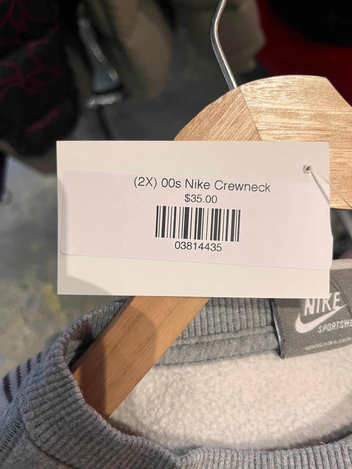 (2X) 00s Nike Crewneck