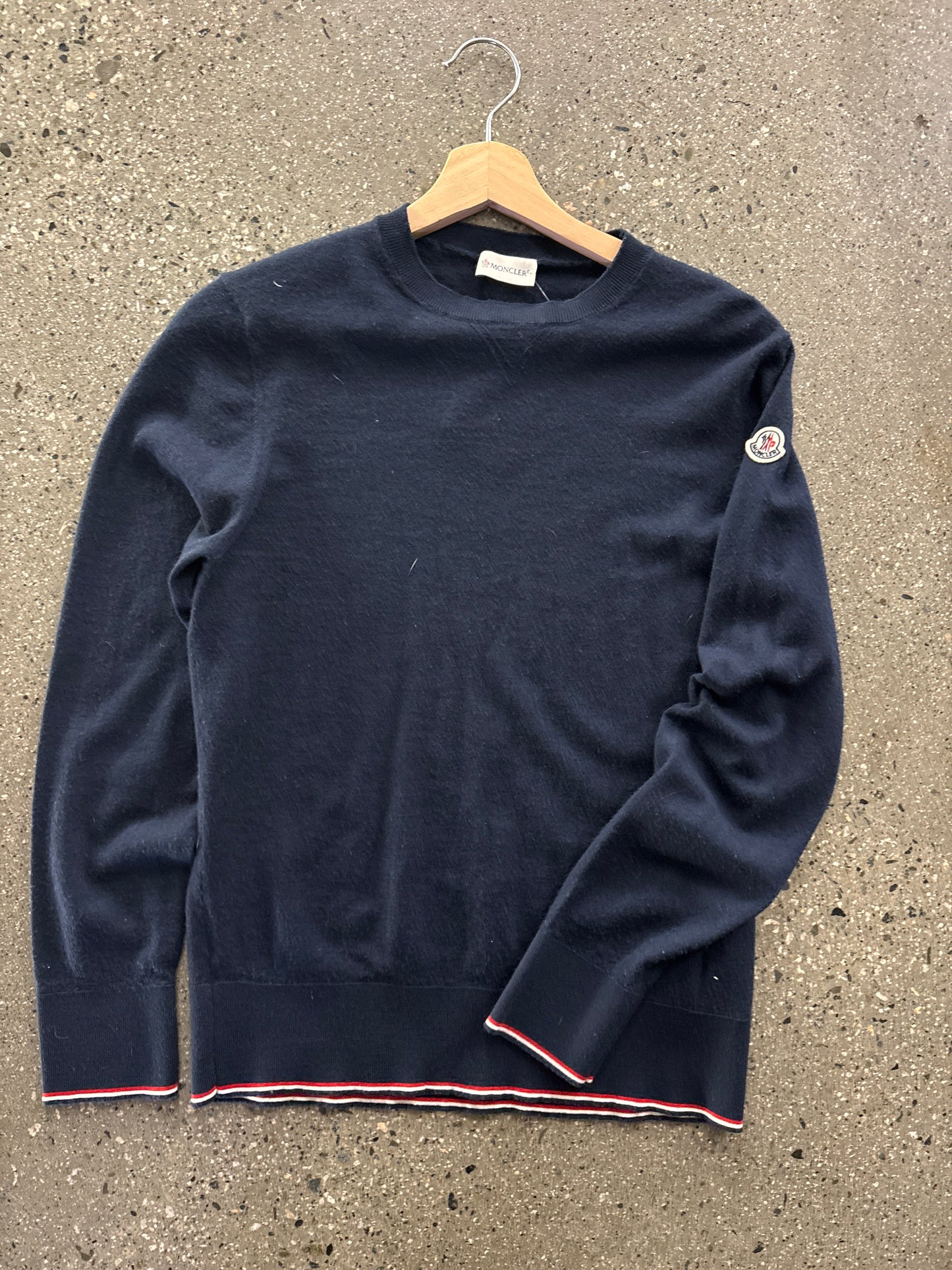 (XS/S) Moncler Wool Light Knit Sweater 100% virgin wool