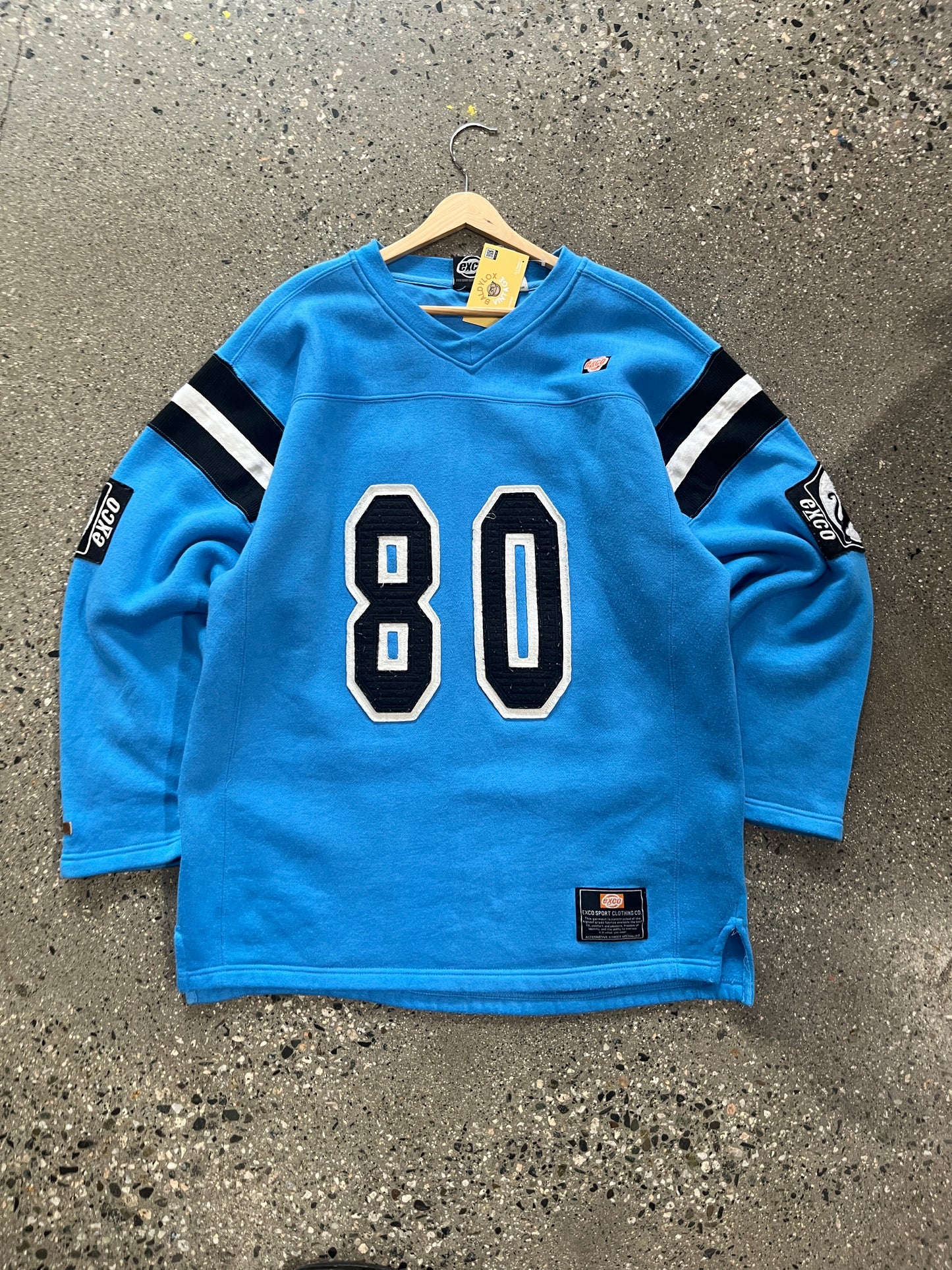 (L/XL) Blue Exco Sweatshirt Jersey