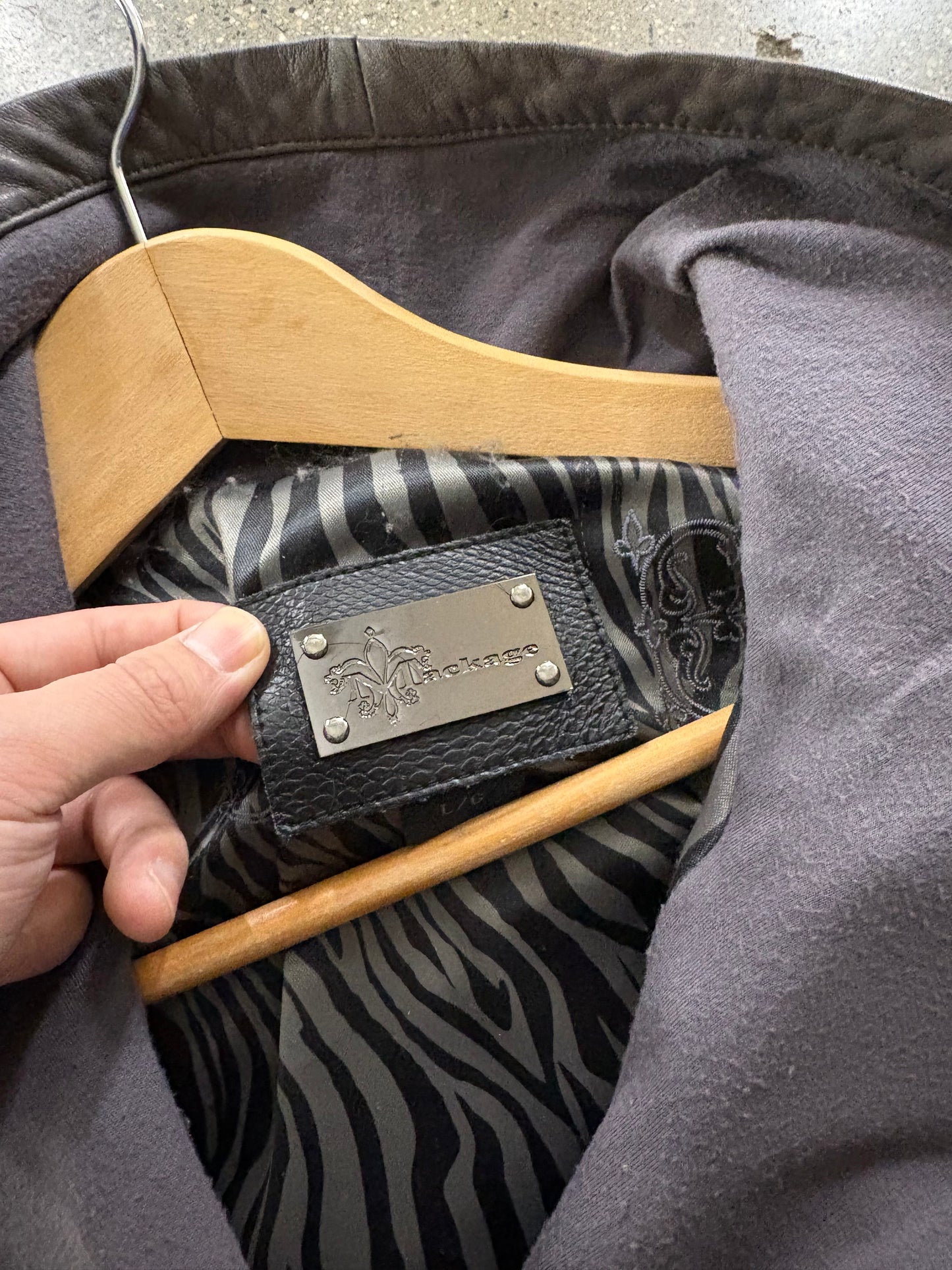 (S) Mackage Concealable Wrap Leather