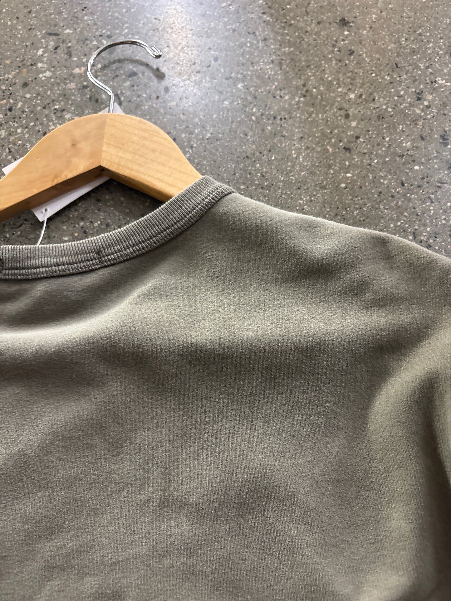 (L/XL) Stone Island Sage Green Crewneck