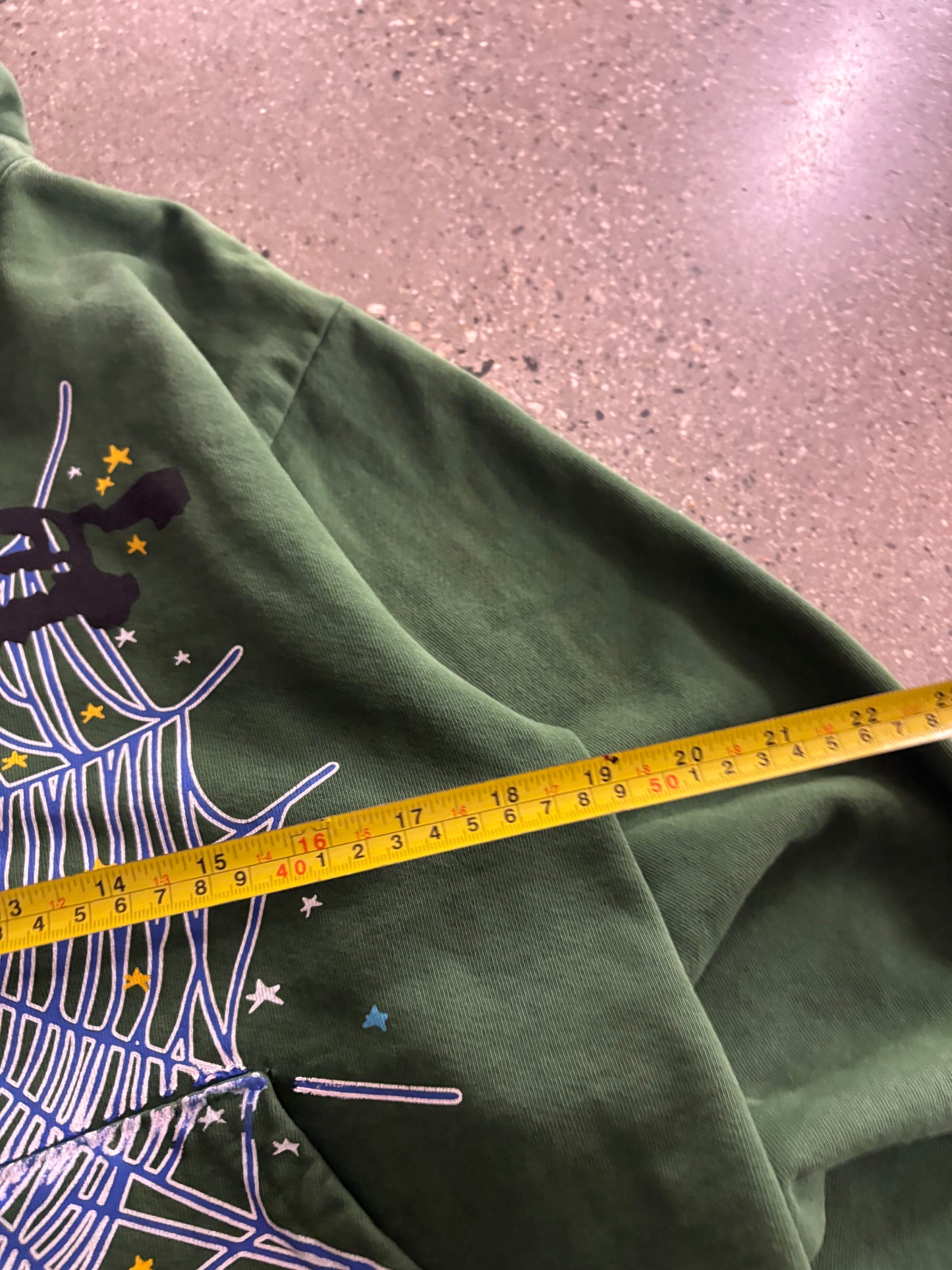 (S) Sp5der Hunter Green Hoodie