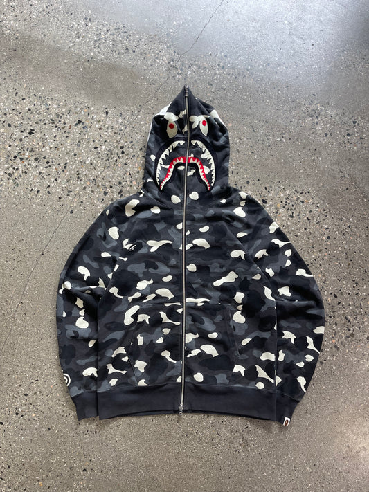 (M/L) Glow in the Dark Bape Full Zip