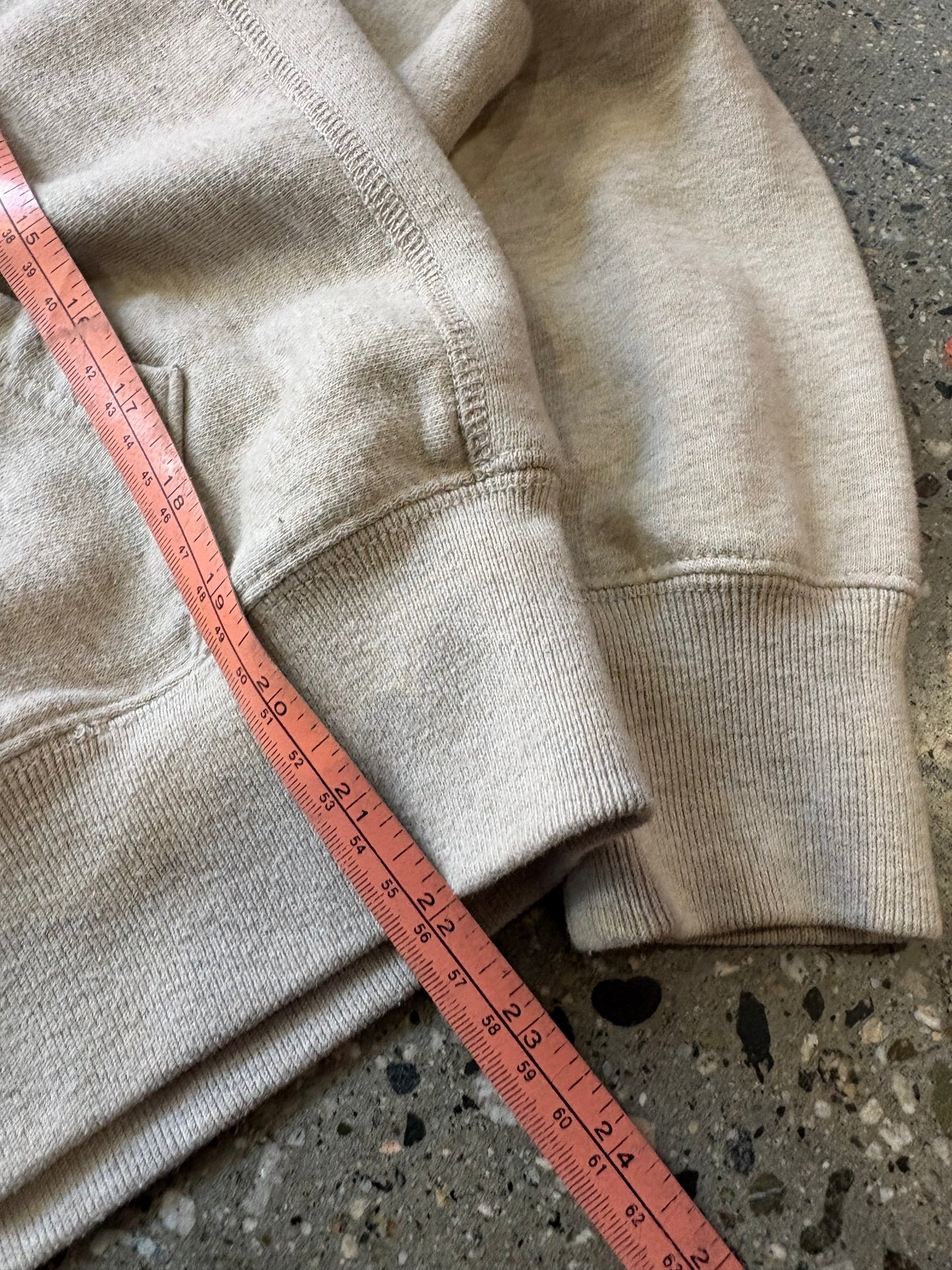 (S) Polo Ralph Lauren Zip Cream Hoodie