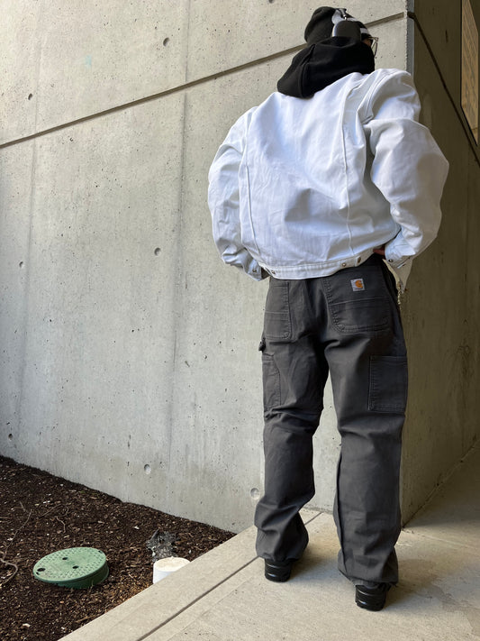 (36”) Black Carhartt Ripstop Cargo Pants