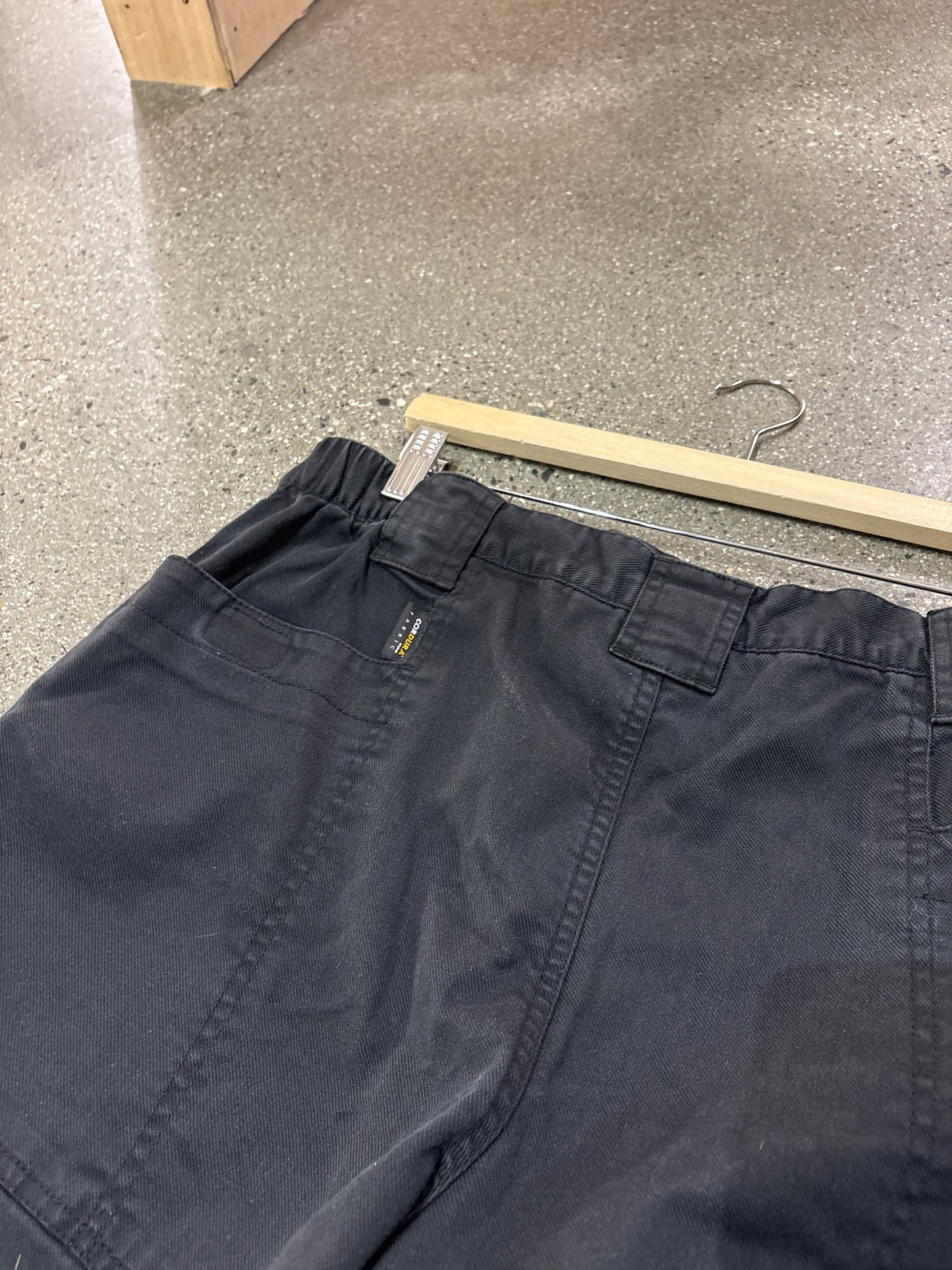 (S) Stussy Black Cargo Pants