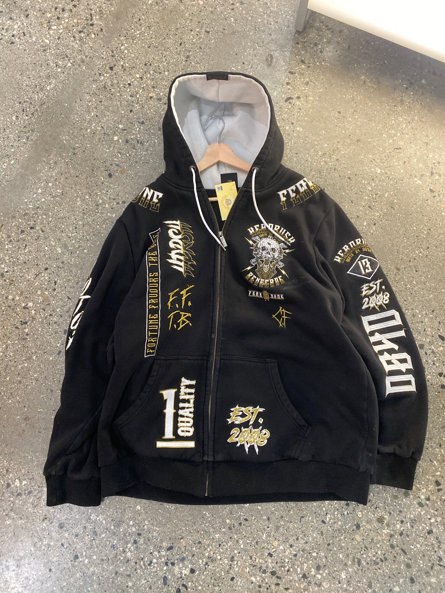 (2X) Oversized Headrush Zip Hoodie