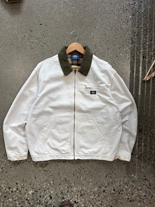 (XL) Dickies Detroit White ( Stains )