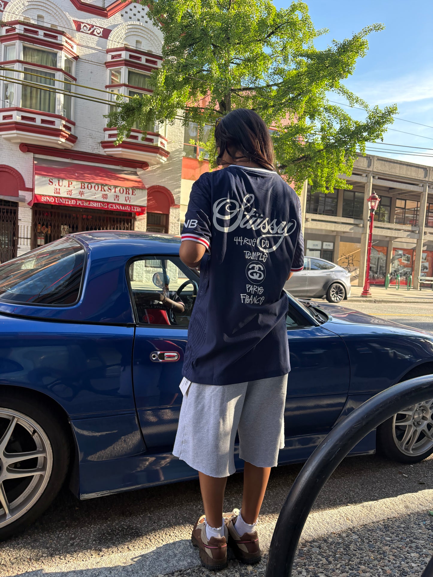 (L) Stussy Paris Exclusive PSG Jersey