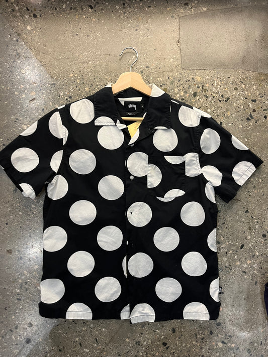 (S) a137 - Stussy DOTS Button Up