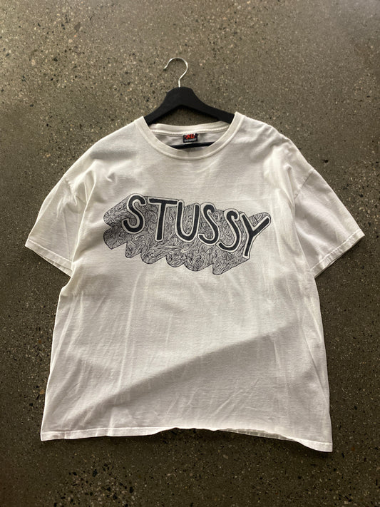(XL) 2010s Stussy Script Tee