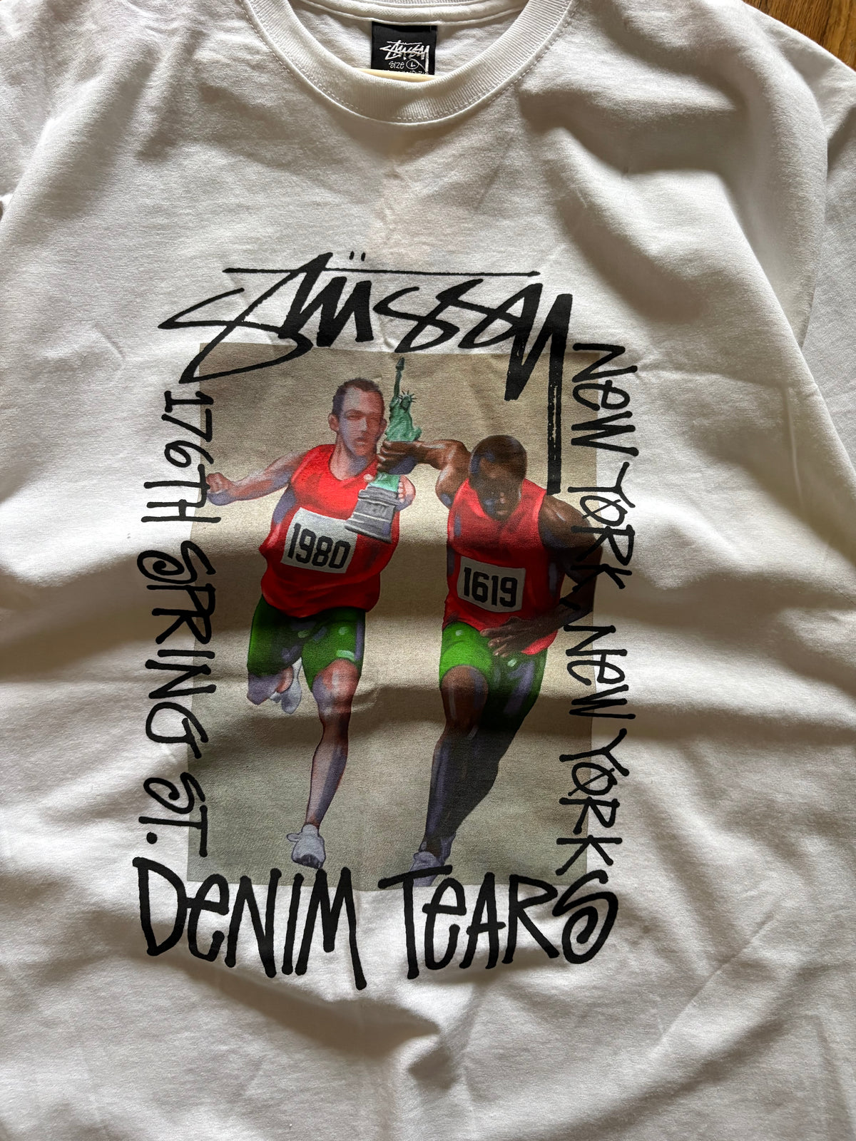 Stussy x Denim Tears Tee BNWT