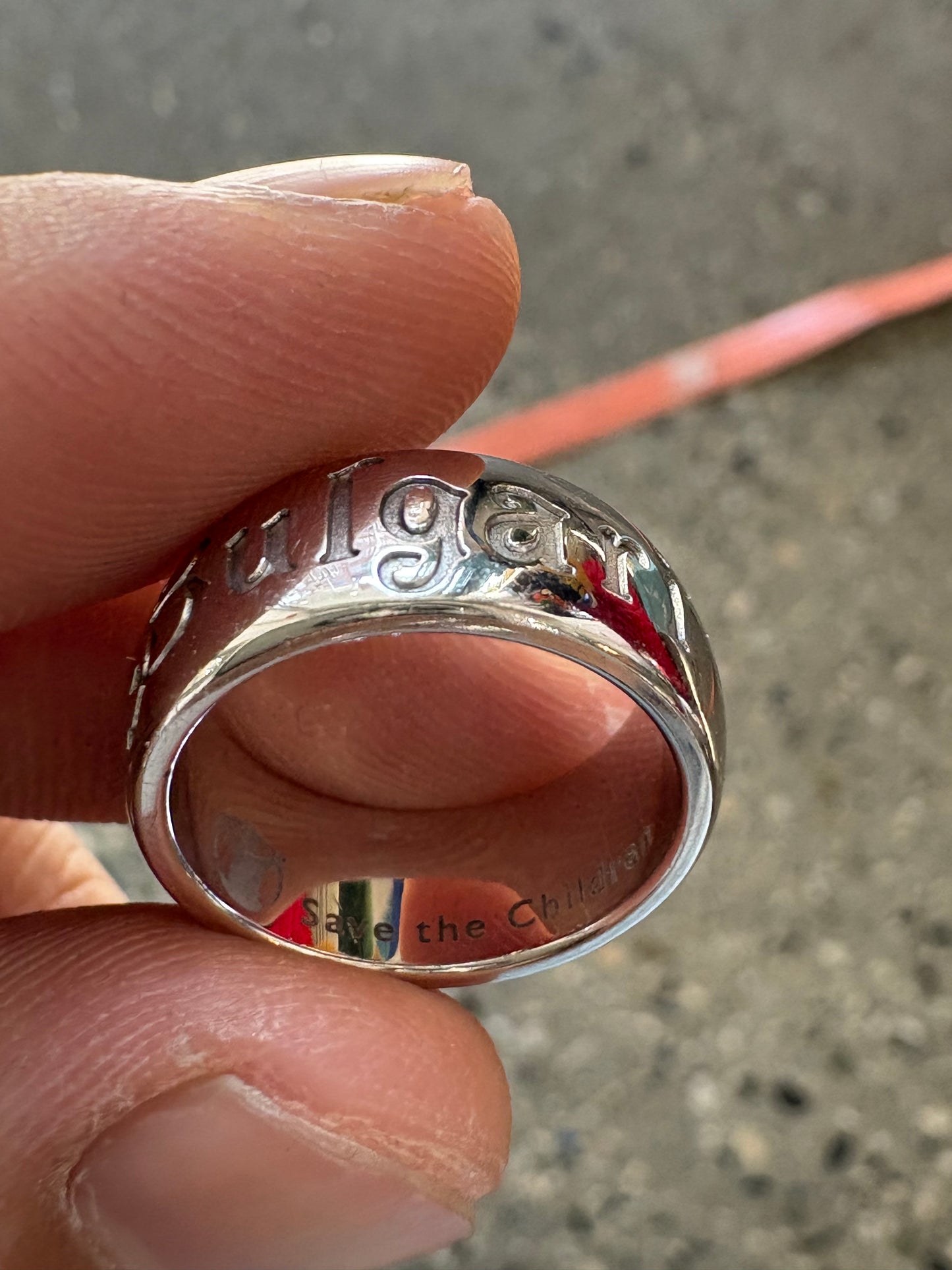 (Sz6) Bulgari “Save the Children” .925 Silver