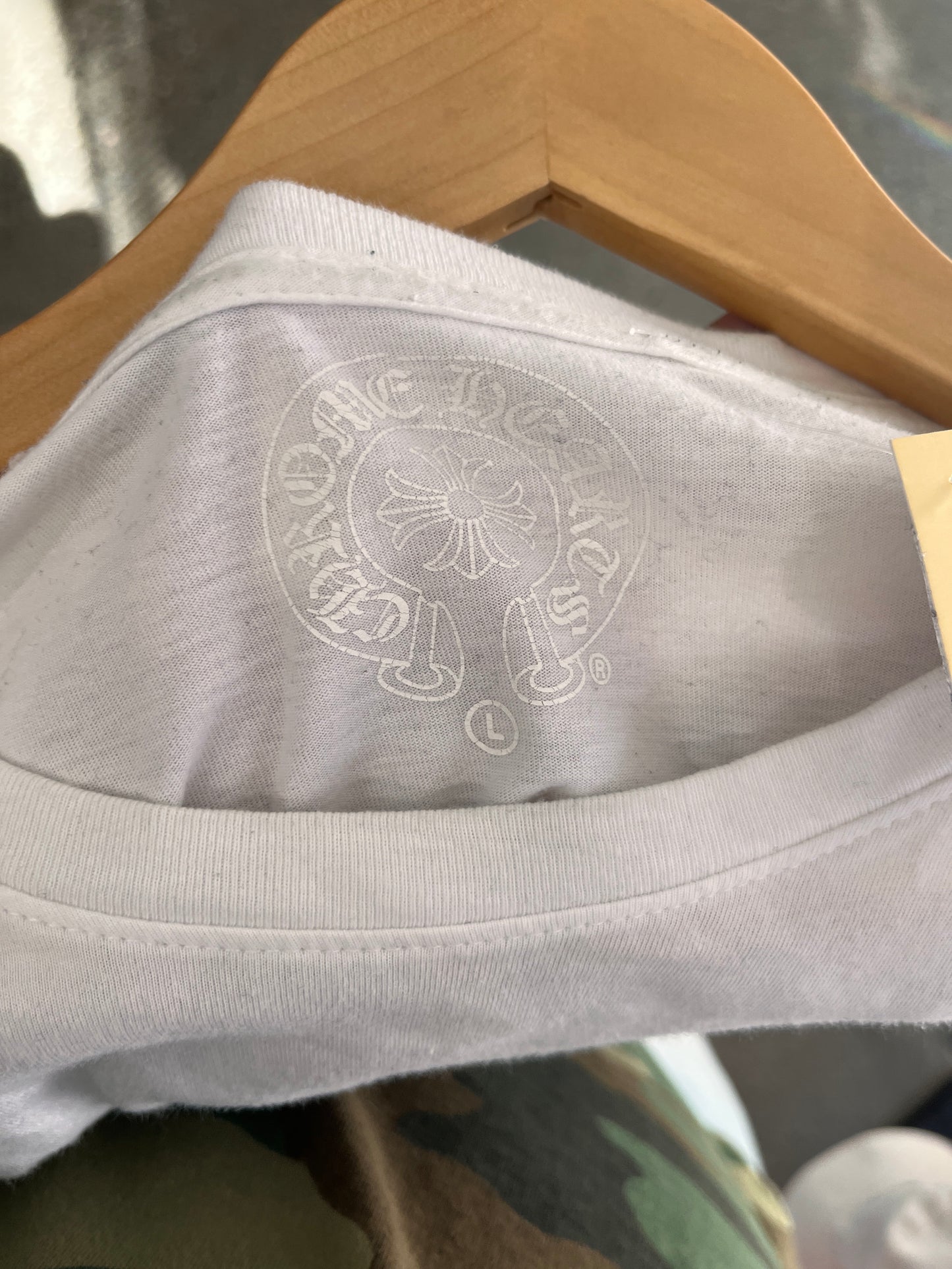 (L) 2000s Chrome Hearts LS White