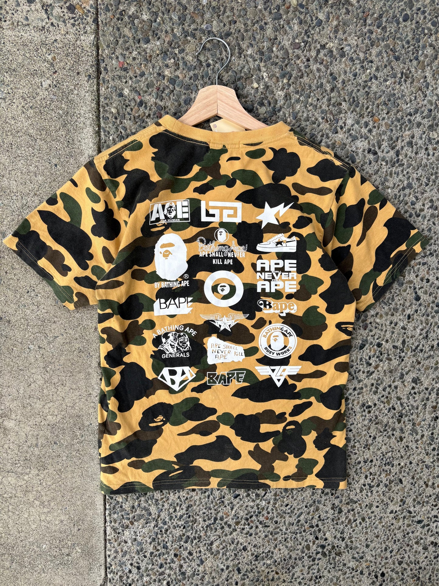 (S) Bape Camo Tee