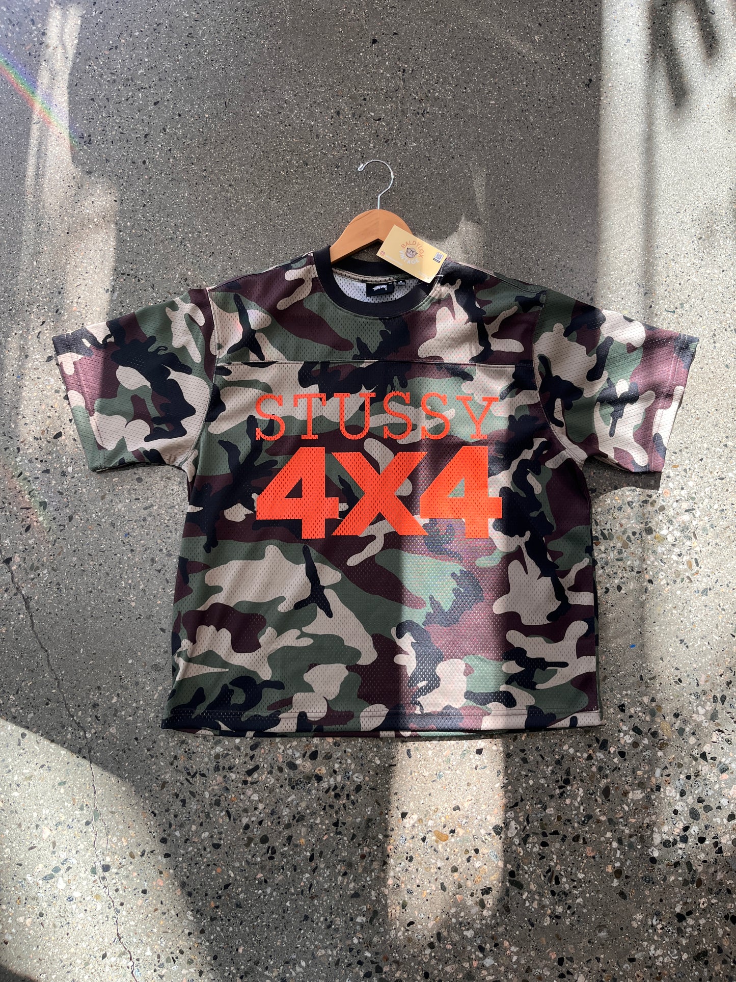 (S) Stussy 4x4 Mesh Football Jersey