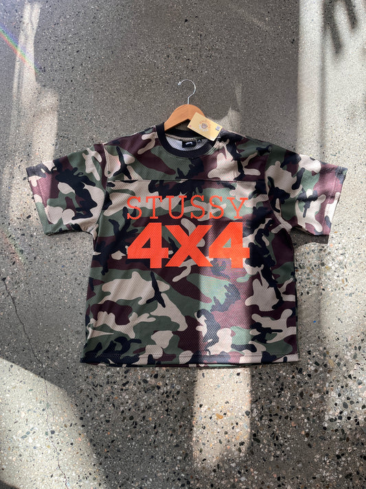 (S) Stussy 4x4 Mesh Football Jersey
