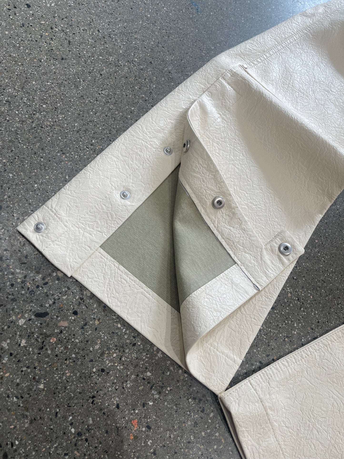 (L/XL) Leather 2 Piece Set