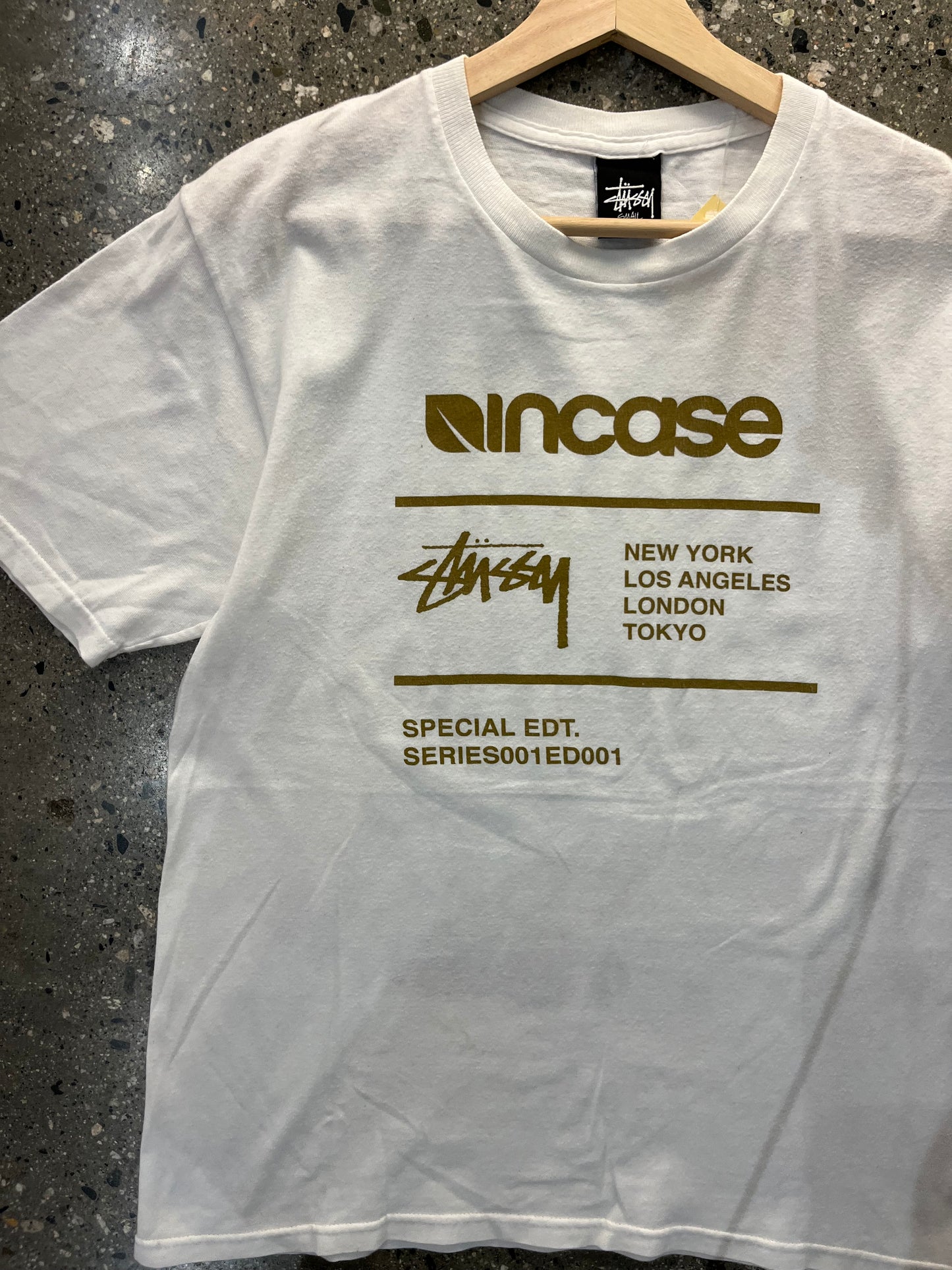 (S) Stussy x Incase Special Edition Colab Tee