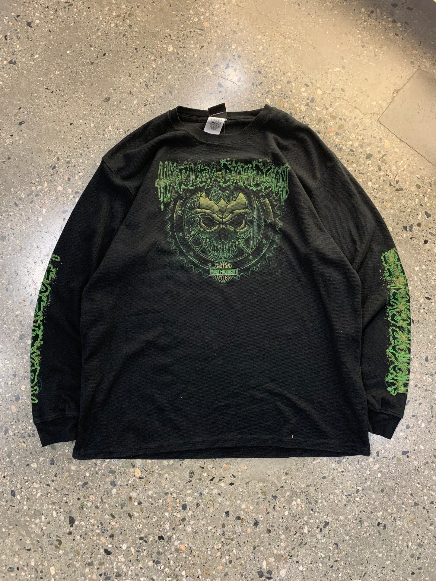 (2X)Harley Davidson Skull Thermal