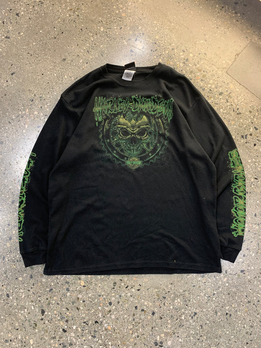 (2X)Harley Davidson Skull Thermal