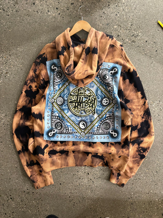 (XL) BNWT Stussy x Dries Van Noten Bandana Hoodie