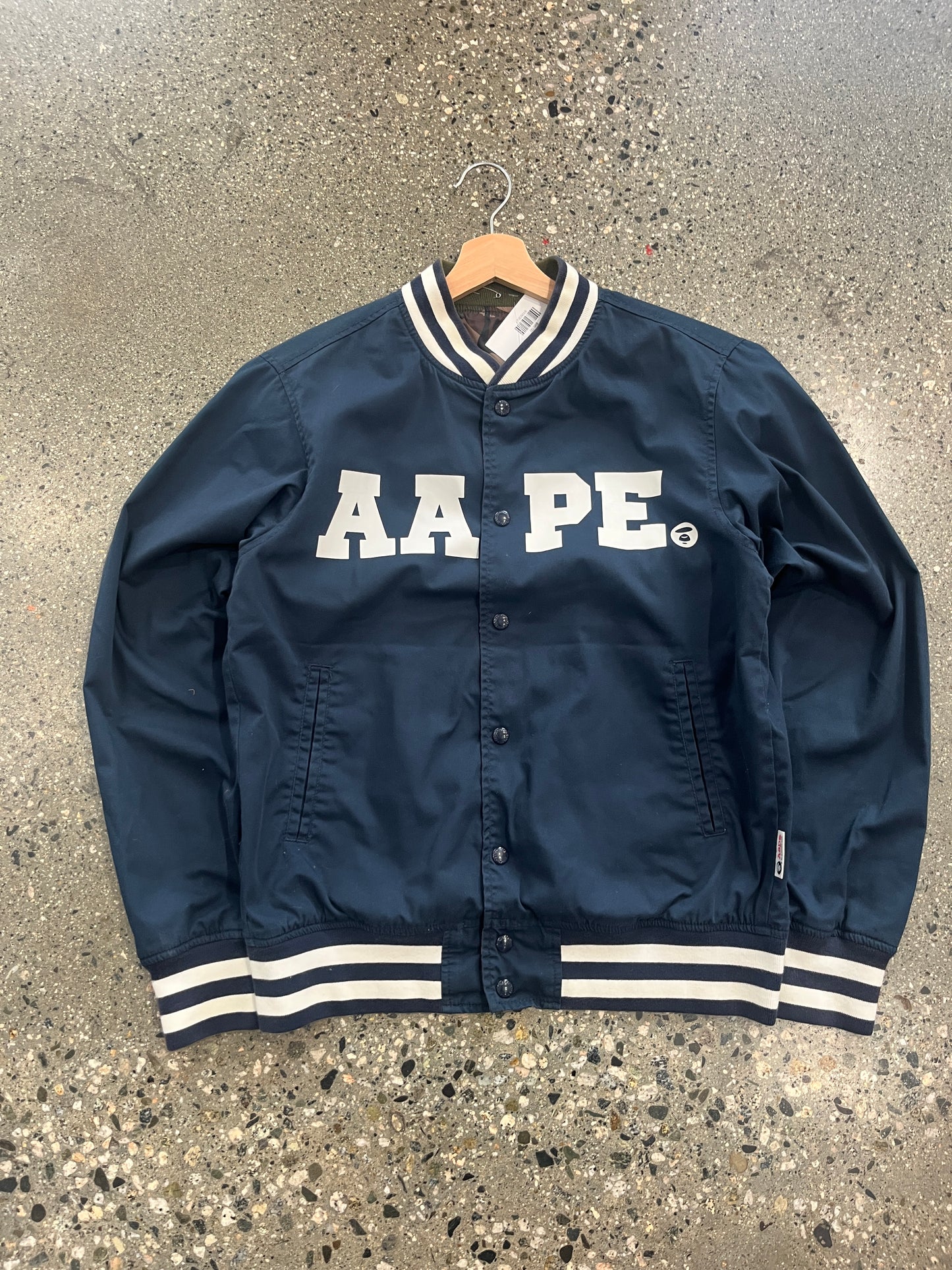 (L) AAPE REVERSIBLE Bomber Jacket