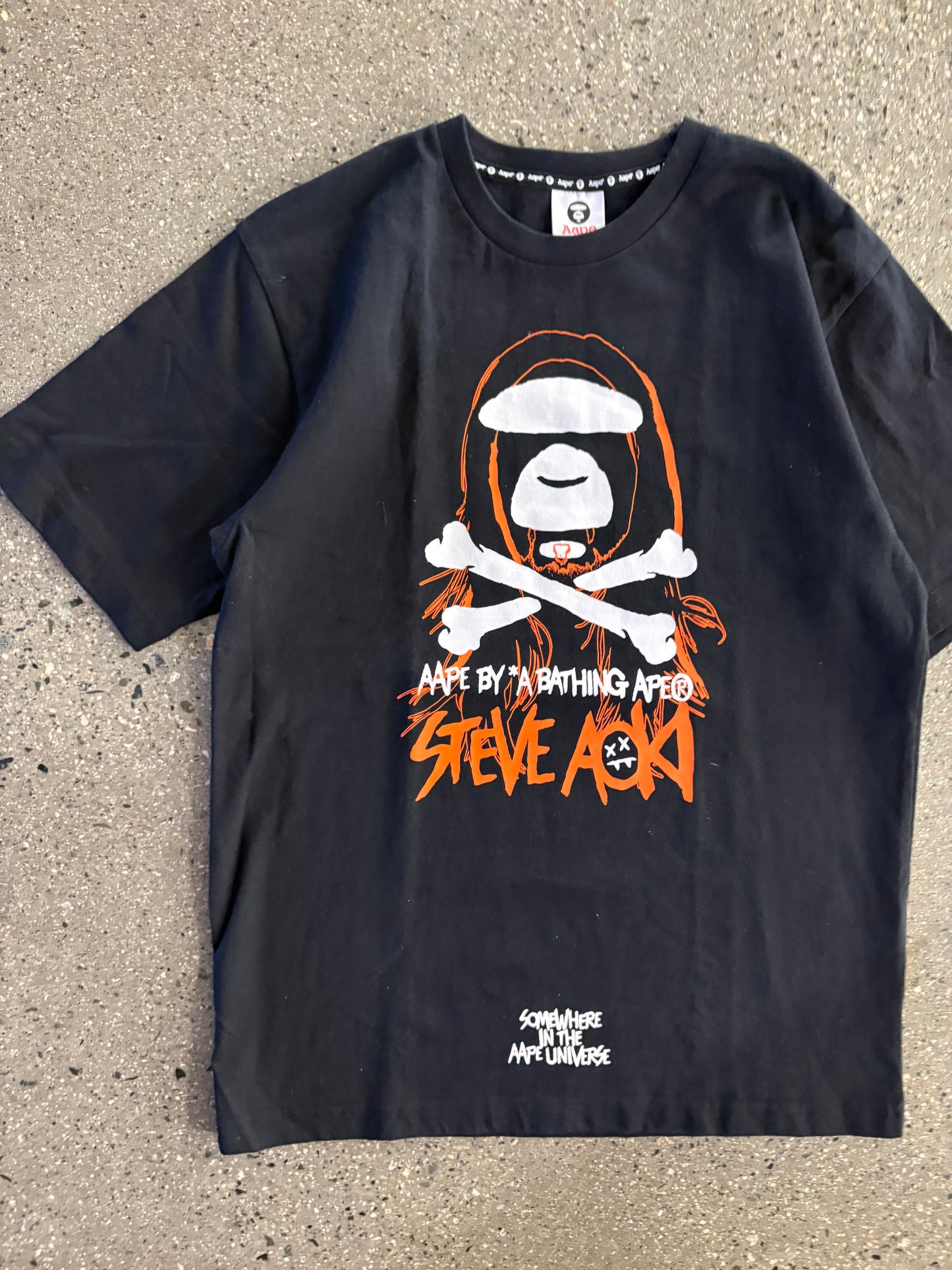 (M) Aape x Steve Aoki Tee