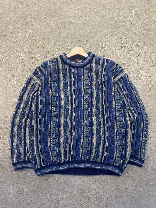 (M/L) Tosani 3D Coogi Style Blues