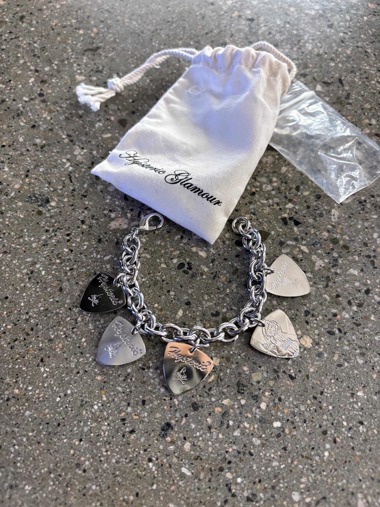 (OS) Hysteric Glamour Silver Bracelet Charm