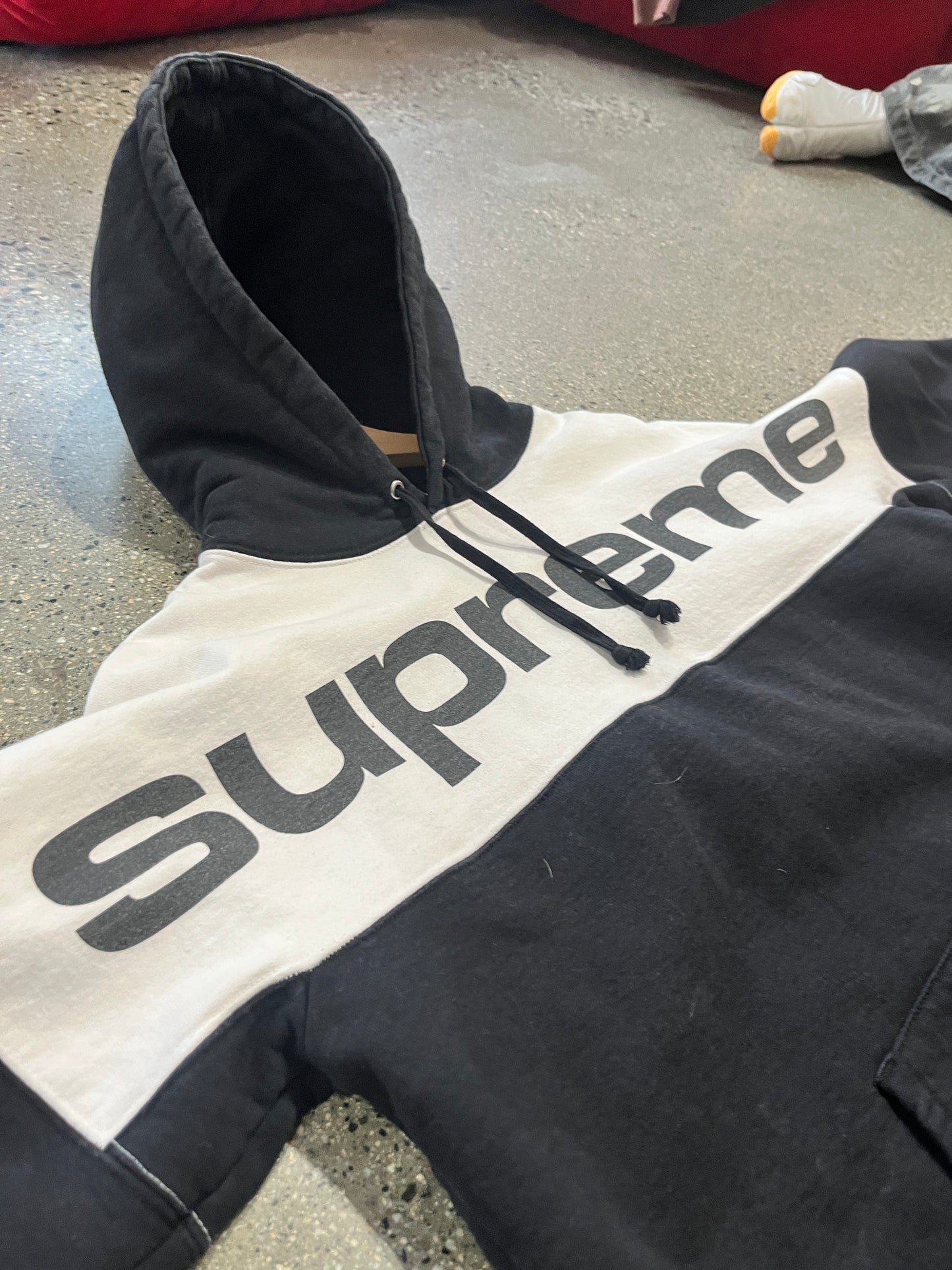 (M) Supreme Blocked Hoodie