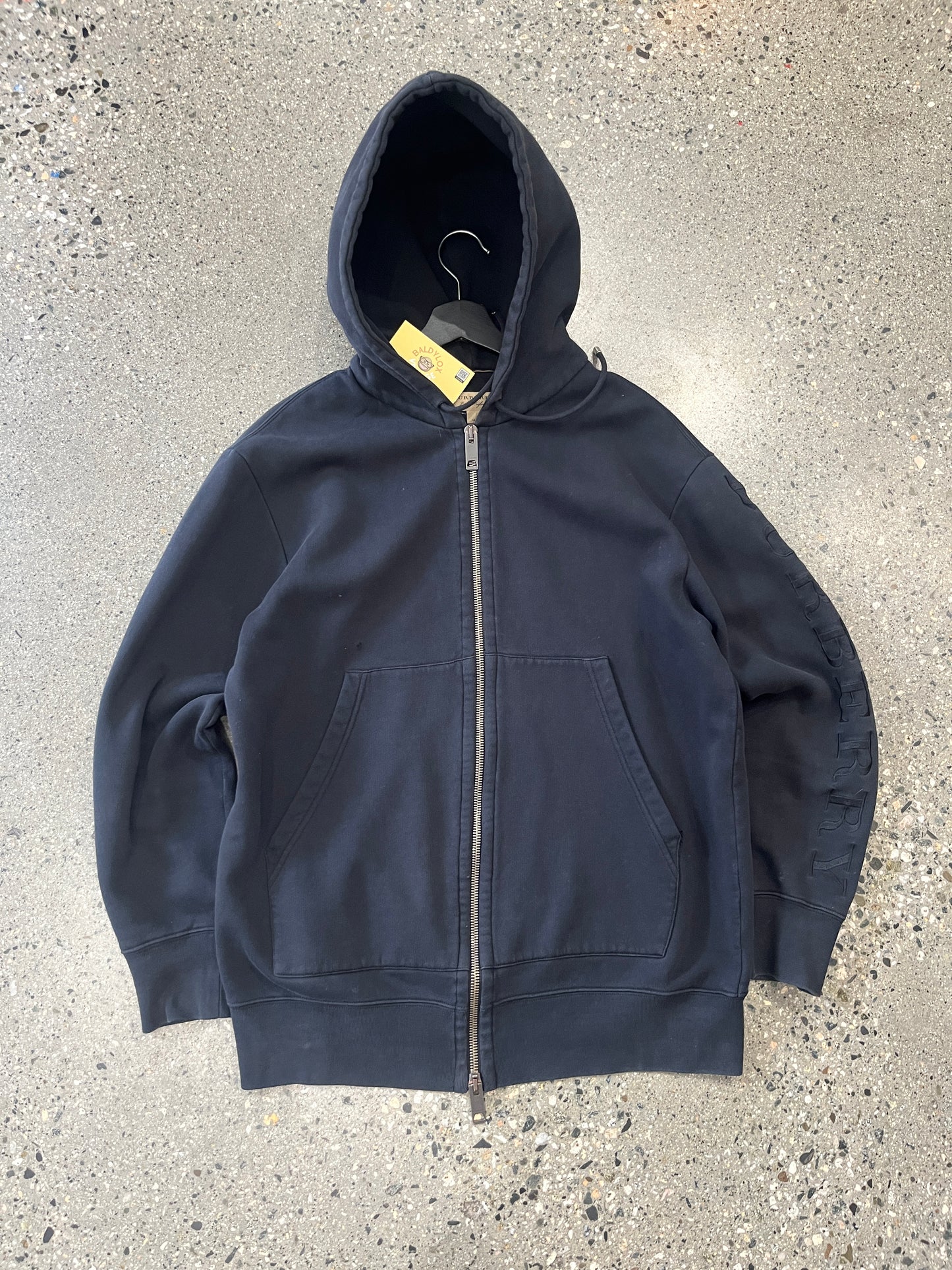 (M) Burberry Zip Up Hoodie