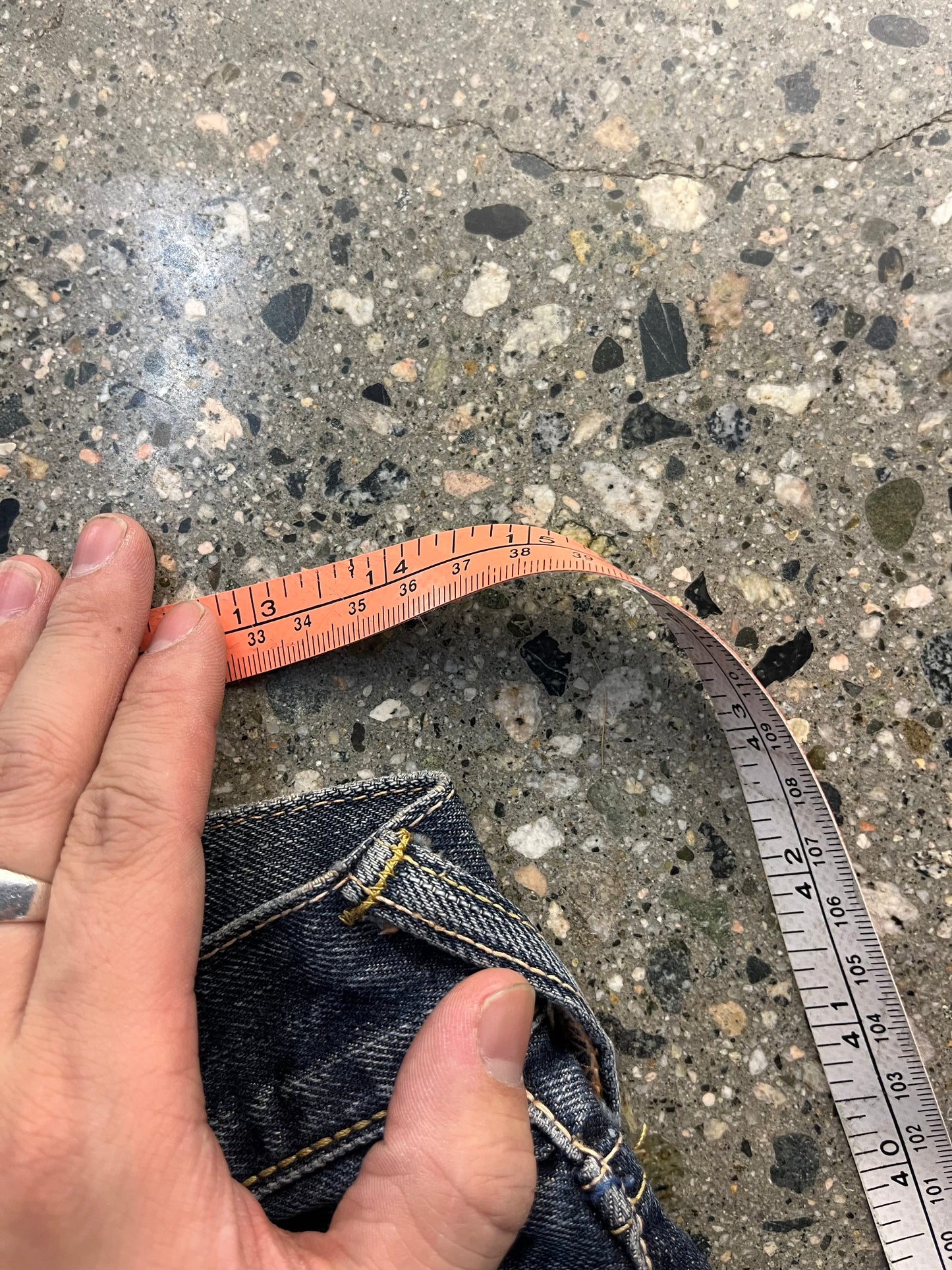 (30”) 00s Evisu Daicock Japanese Denim