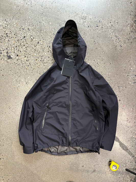 (L) Arcteryx Zeta ZL Goretex All Black Jacket