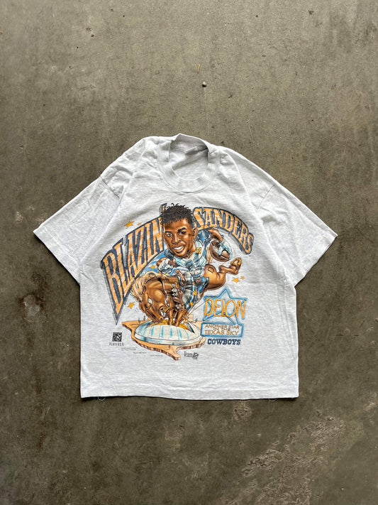 (M) 1995 Deion Sanders Dallas Cowboys Tee