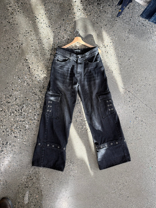 (30”) Imposter Raw Denim Cargos