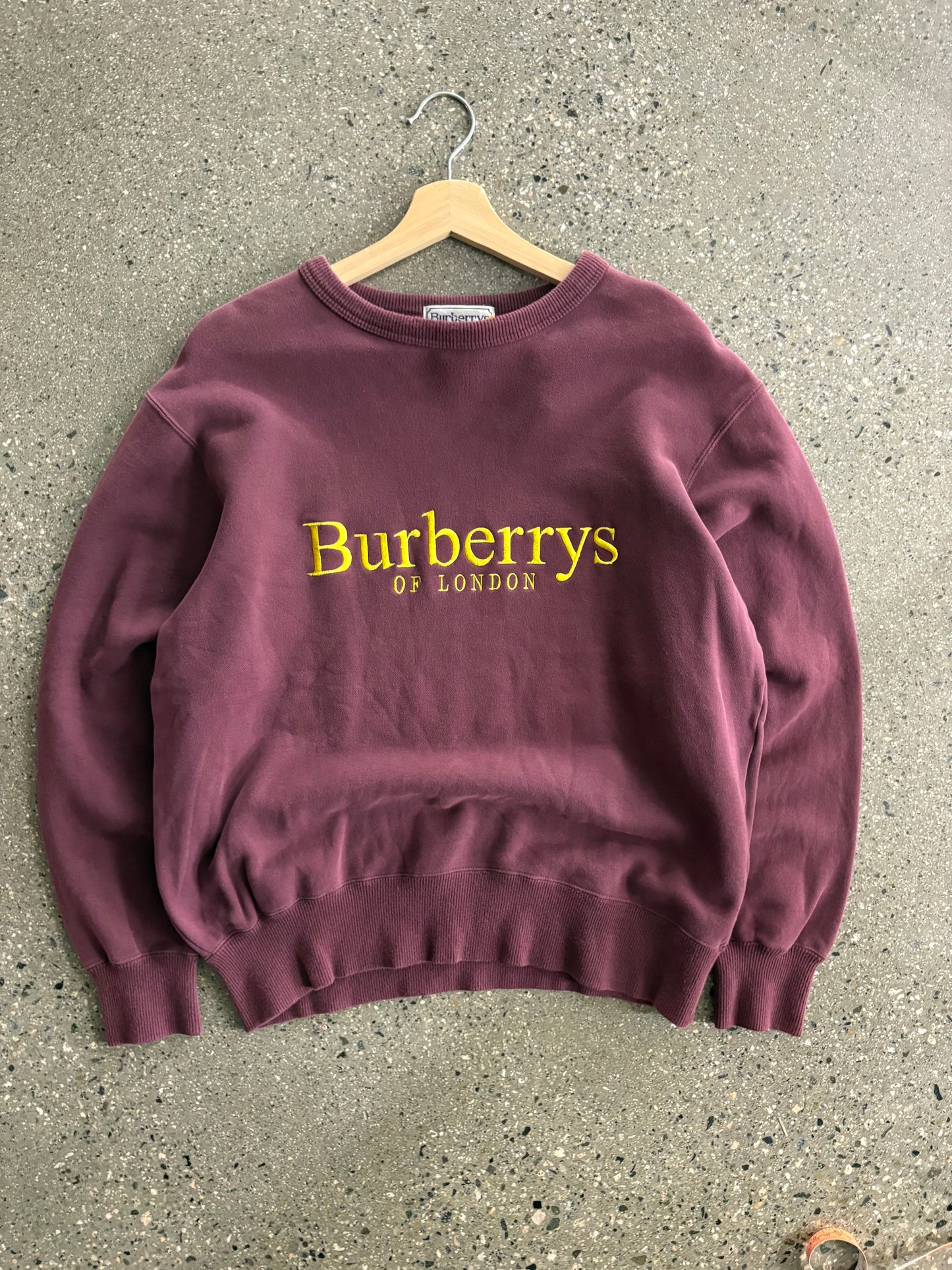 Burberry London Crewneck Script