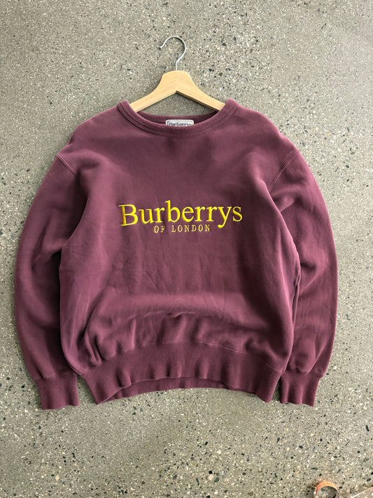 Burberry London Crewneck Script