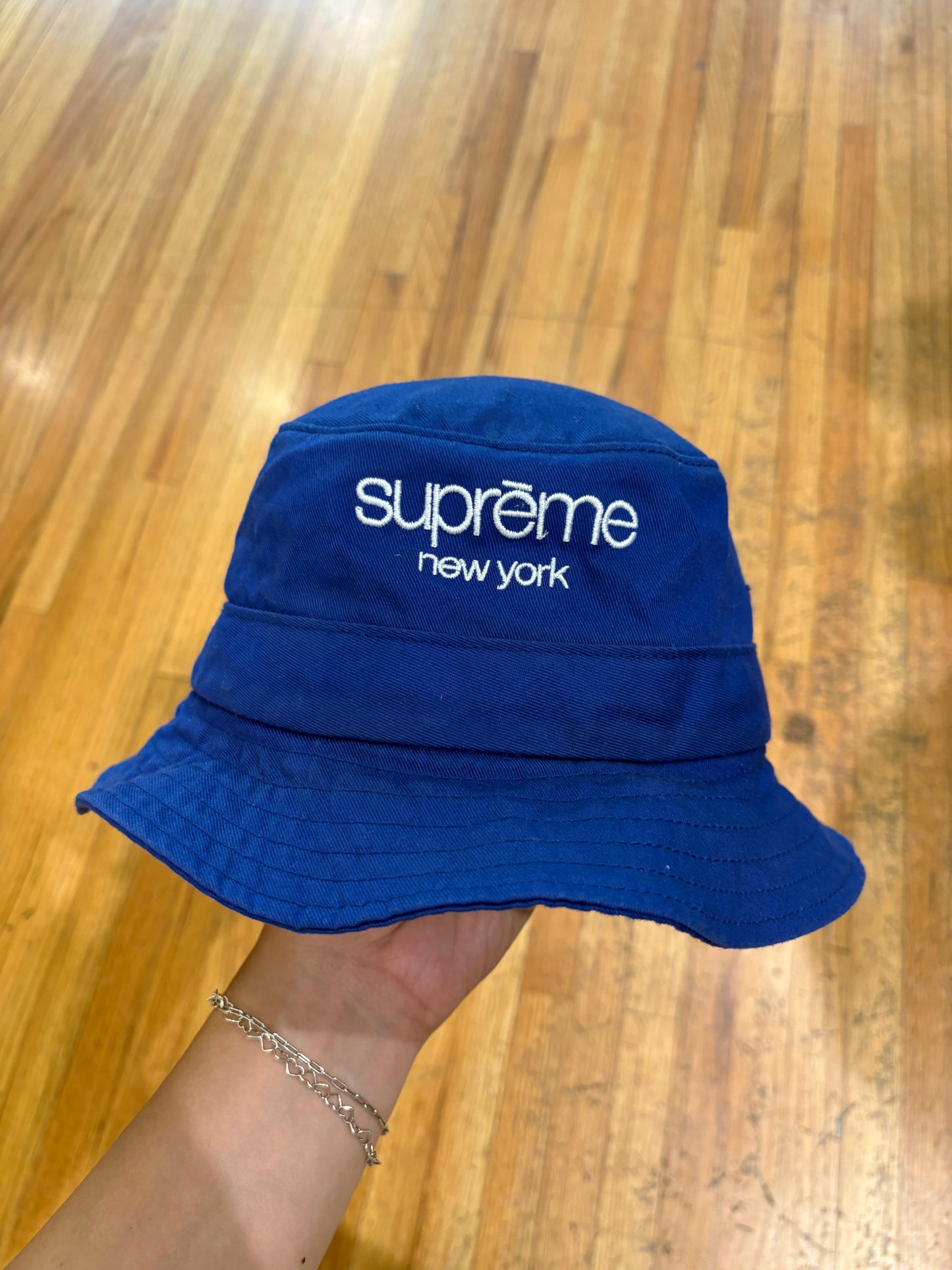 (S/M) Supreme Blue Bucket