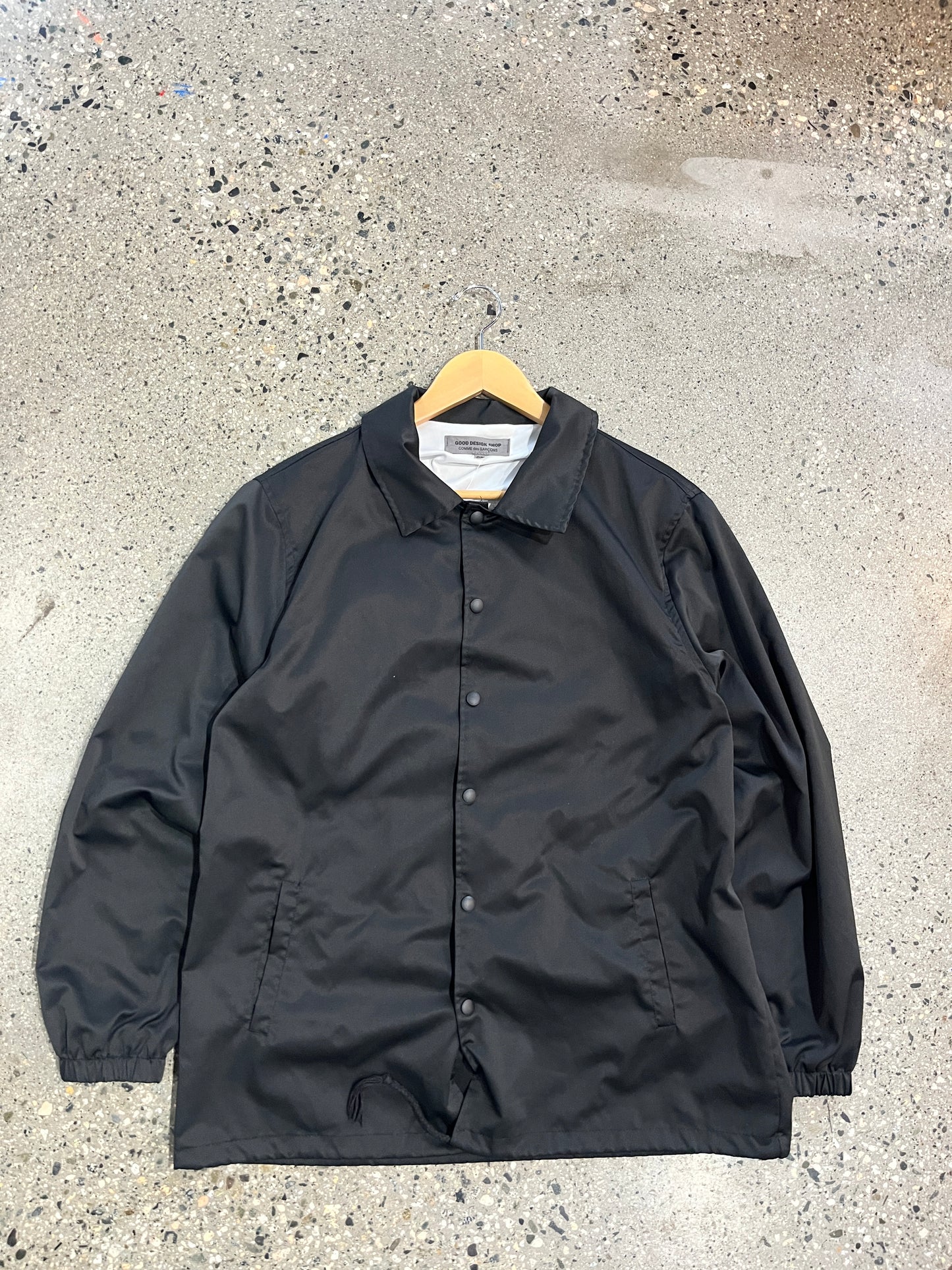 (XL) Comme Des Garcons Mainline Black Coach Jacket